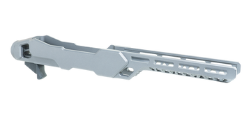 Timber Creek Outdoors Enforcer Rifle Chassis Tungsten Aluminum Fits Ruger 10/22 - MSR Buffer Tube Compatible