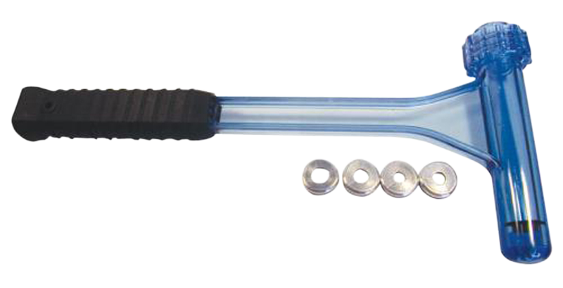 Berry's 15315 Preferred Bullet Puller Blue Plastic w/Rubber Handle - 4 Collets
