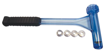 Berry's 15315 Preferred Bullet Puller Blue Plastic w/Rubber Handle - 4 Collets