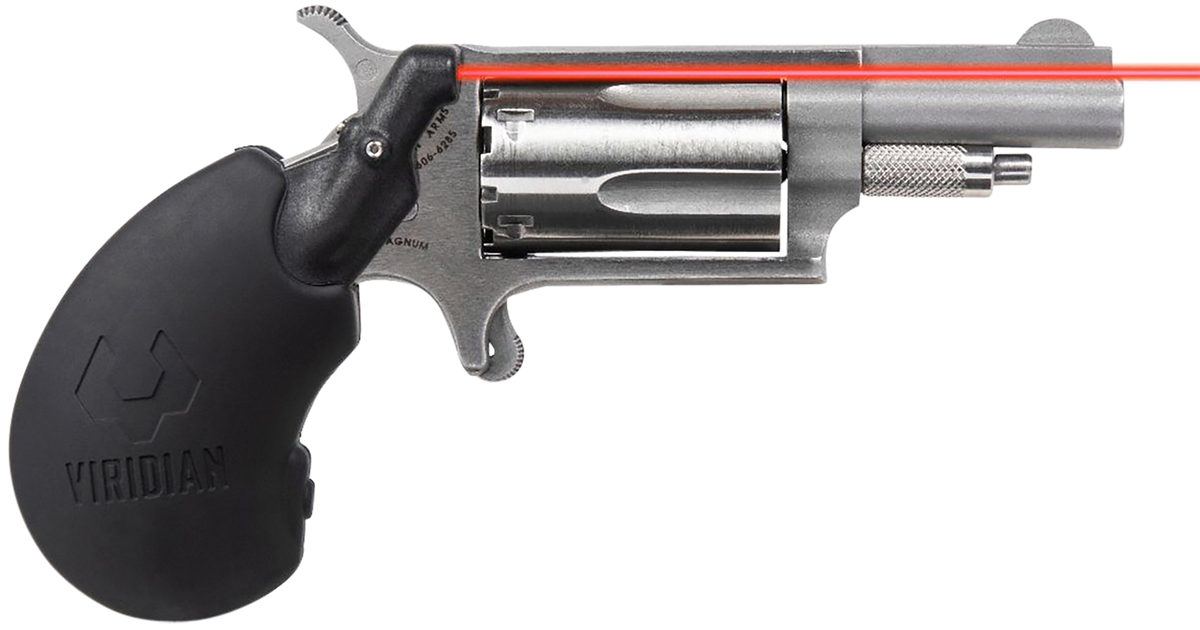 Viridian Red Grip Laser Sight for NAA Magnum Revolver Black