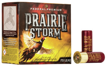 Federal Premium Prairie Storm FS 20 Gauge 2.75" 1 oz #4 Shot 25 Rd - Box or Case