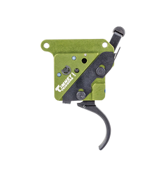 Timney Triggers 510V2 Elite Hunter Curved Trigger 3 lbs Black / Green for Remington 700 Right