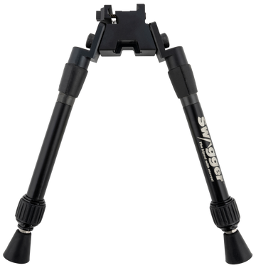 Swagger Sea12 Extreme Angle Bipod 9-12" Picatinny Black