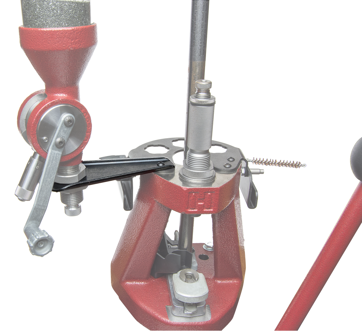 Hornady Lock-N-Load Iron Press Powder Measure Bracket - Silver