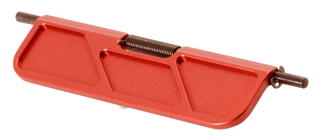 Timber Creek Outdoors ARBDCR Billet Dust Cover AR Platform Red Anodized Aluminum