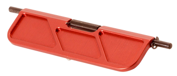 Timber Creek Outdoors ARBDCR Billet Dust Cover AR Platform Red Anodized Aluminum