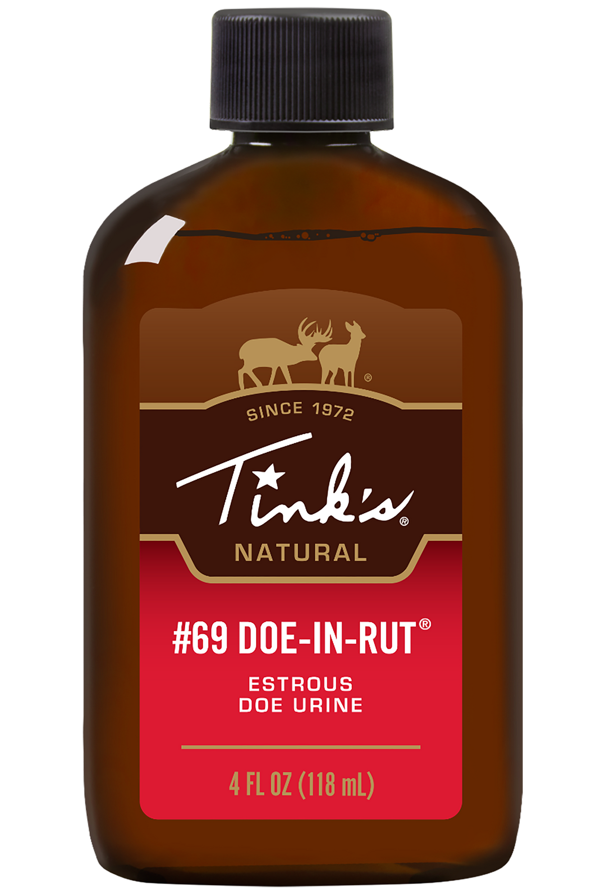 Tinks #69 Doe-In-Rut Deer Attractant 4 oz Doe Estrous Buck Lure