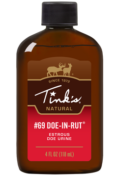 Tinks #69 Doe-In-Rut Deer Attractant 4 oz Doe Estrous Buck Lure