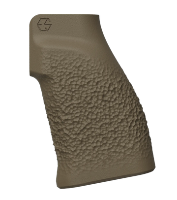 Edgar Sherman Design Pebble Grip Coarse FDE - AR-15 Pistol Grip