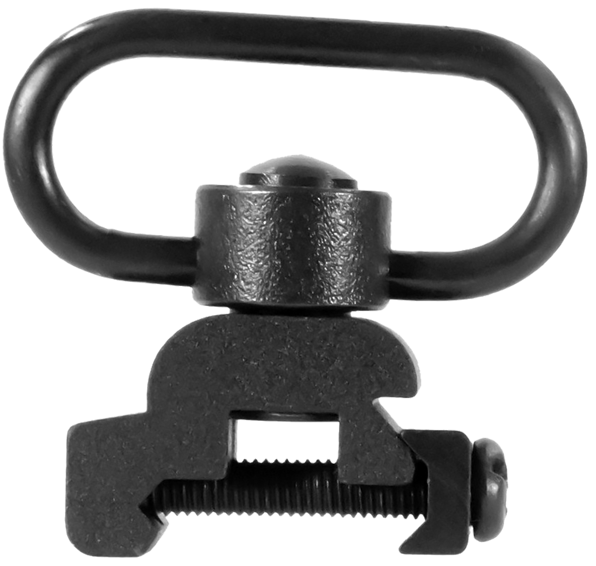 Aim Sports MT030 Sling Rail Mount 1.41" Quick Detach Push Button Black Anodized Aluminum Picatinny/Weaver - Short