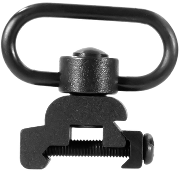 Aim Sports MT030 Sling Rail Mount 1.41" Quick Detach Push Button Black Anodized Aluminum Picatinny/Weaver - Short