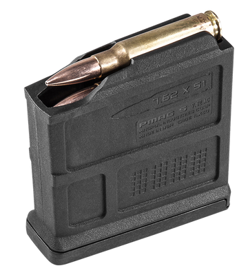 Magpul PMAG 5 7.62 AC 5-Rd Black Polymer AICS Magazine - 6.5 Creedmoor/308 Win/7.62x51 NATO