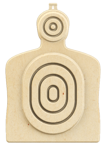 Birchwood Casey 3D Bullseye Torso Target Tan 3-Pack