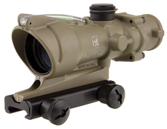 Trijicon ACOG 4x32mm Illuminated Green Chevron .223/5.56 BDC Riflescope - FDE