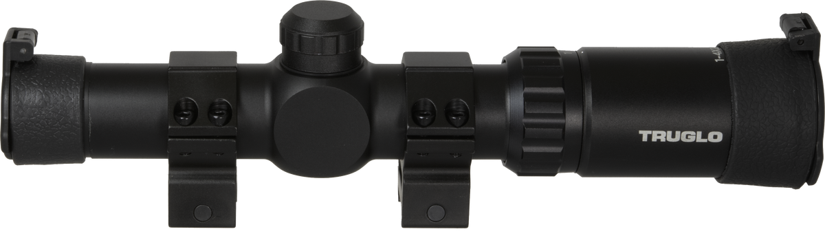 TruGlo OPTI-Speed 1-4x24mm Crossbow Scope - Illuminated BDC Reticle