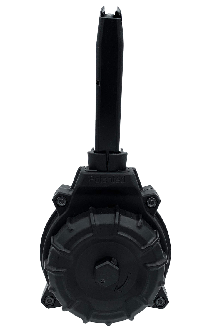 ProMag DRMA91 9mm 50-Rd Drum Magazine for CZ P10-F/P10-C Black Polymer