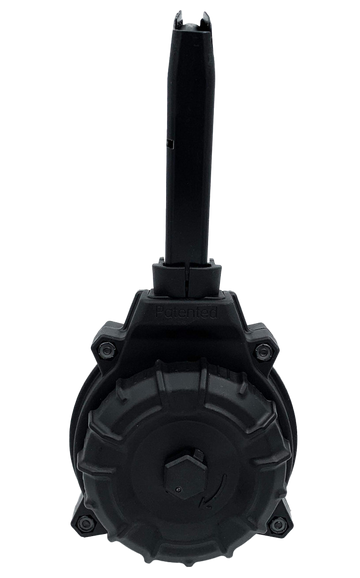 ProMag DRMA91 9mm 50-Rd Drum Magazine for CZ P10-F/P10-C Black Polymer