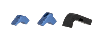 Strike Industries Modular Magazine Release Blue Anodized Aluminum for Glock Gen 4-5
