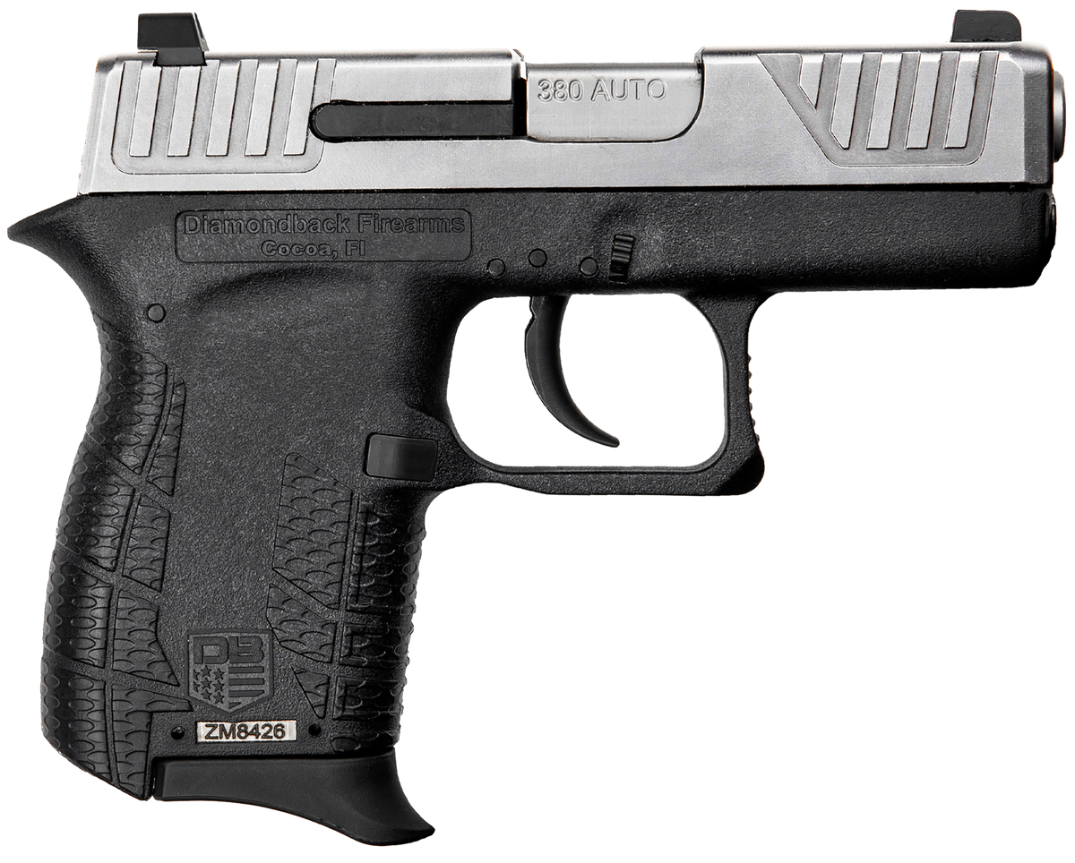 Diamondback DB380 Gen4 380 ACP 2.80" 6+1 DAO Micro-Compact Pistol