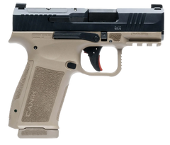 Canik Mete MC9L 9mm Luger 3.18" 17+1 Semi-Auto Pistol - Black/FDE
