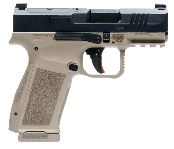 Canik Mete MC9L 9mm Luger 3.18" 17+1 Semi-Auto Pistol - Black/FDE
