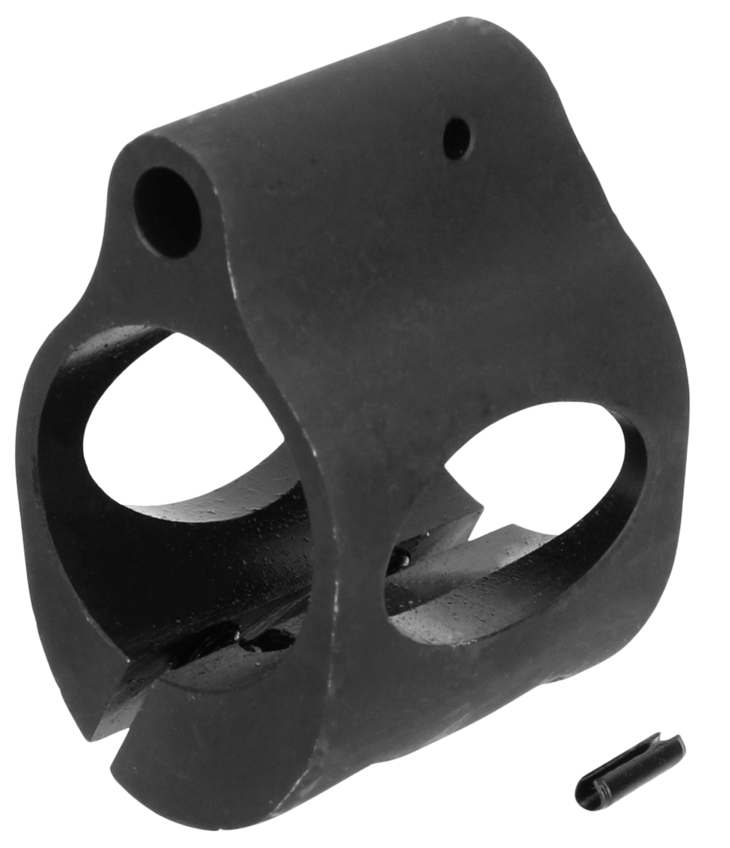 TacFire MAR001CO Clamp On Low Profile Gas Block .750" Steel Black Parkerized