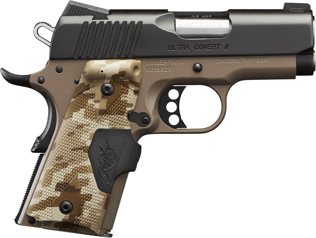 Kimber Ultra Covert II (CA) 45 ACP 3" 7+1 Semi-Auto Pistol