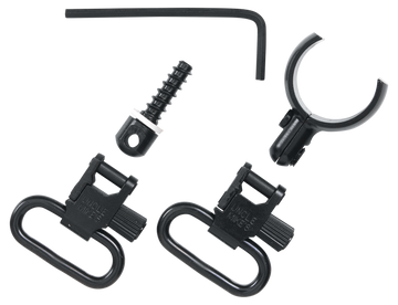 Uncle Mikes 15922 Magnum Band Swivel Set Quick Detach 1" Blued for Winchester 101/201 12 Gauge O/U Shotgun