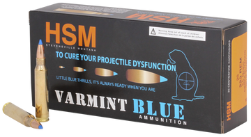 HSM Varmint 223 Rem 54gr Sierra BlitzKing 20 Rd - Box or Case