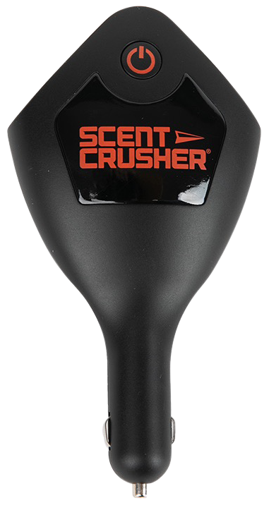 Scent Crusher Ozone Go Super Max 12V Vehicle Odor Eliminator - Black / Orange