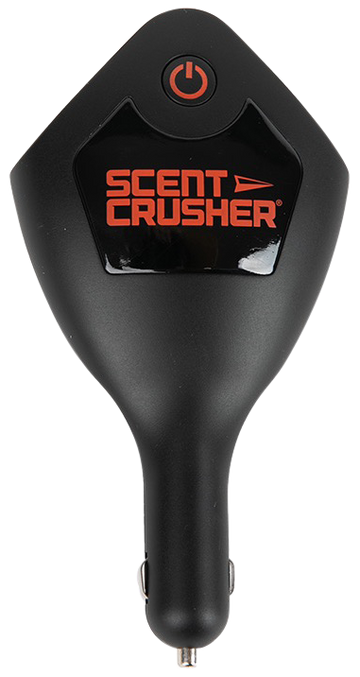 Scent Crusher Ozone Go Super Max 12V Vehicle Odor Eliminator - Black / Orange