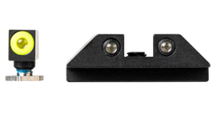 Tapco Tritium Sight Black Steel Frame for Glock 17/19/22-28/31-35/37-39/45/48