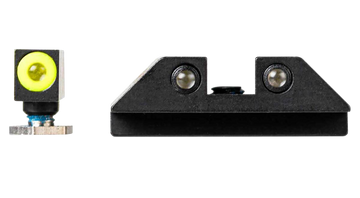 Tapco Tritium Sight Black Steel Frame for Glock 17/19/22-28/31-35/37-39/45/48