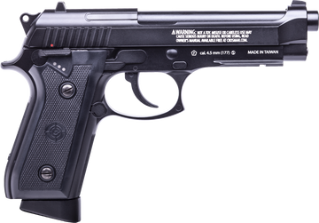 Crosman PFAM9B Semi/Full-Auto CO2 .177 BB 20-Rd Air Pistol - Black