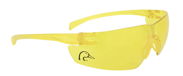 Radians Mirage DUFL10220C Frameless Safety Glasses Amber Lens/Frame