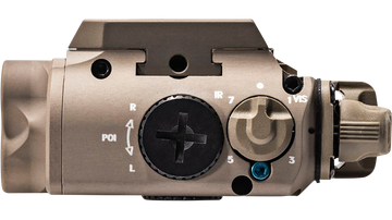 Surefire XVL2-IRC Tan 400-Lumen LED Weapon Light w/ Green Laser, IR Laser & IR Illuminator