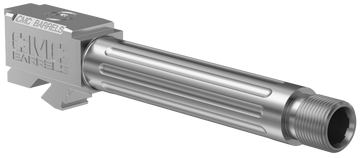 CMC Triggers Match Precision 9mm Luger 4.01" Fluted Threaded Barrel - Glock 19 Gen3-4 - Stainless