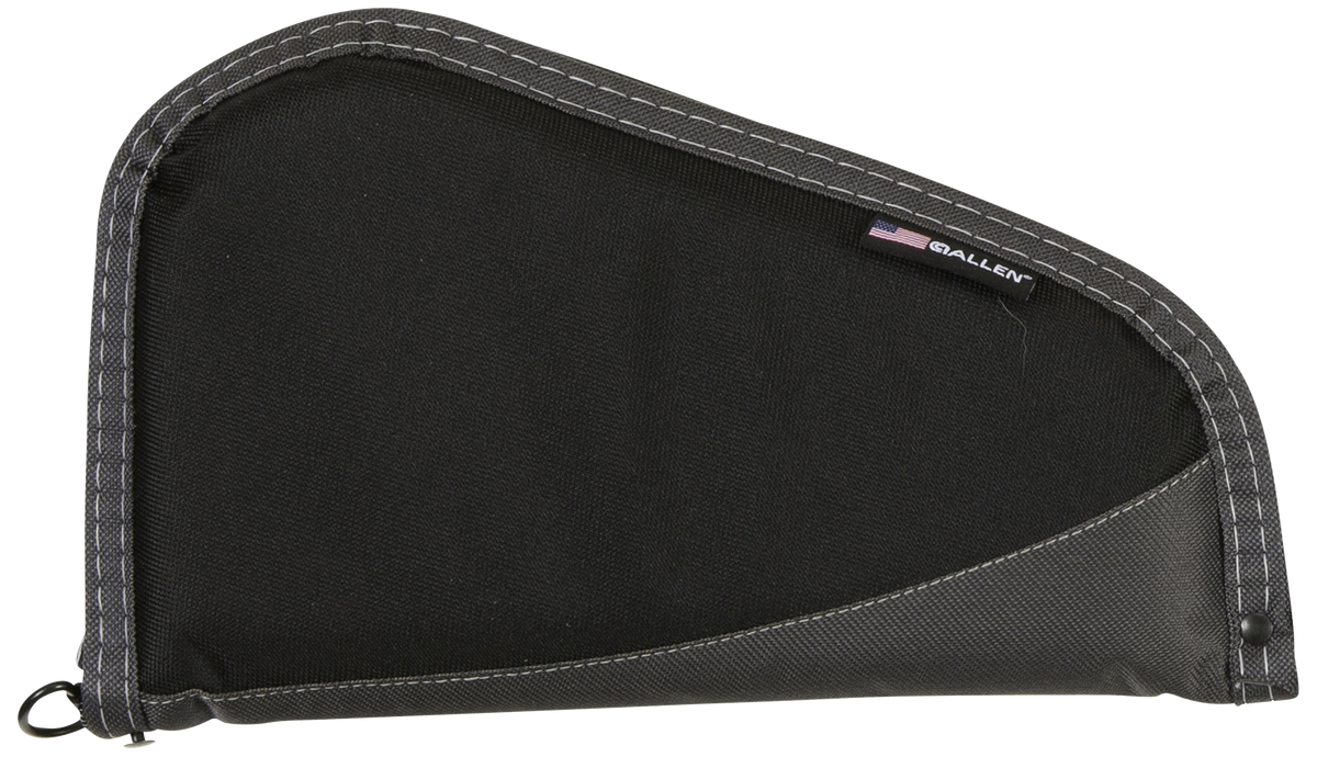 Allen 44411 Deluxe Handgun Case 11" Black/Gray Foam Padding Lockable Zipper