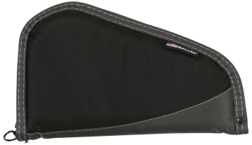 Allen 44411 Deluxe Handgun Case 11" Black/Gray Foam Padding Lockable Zipper