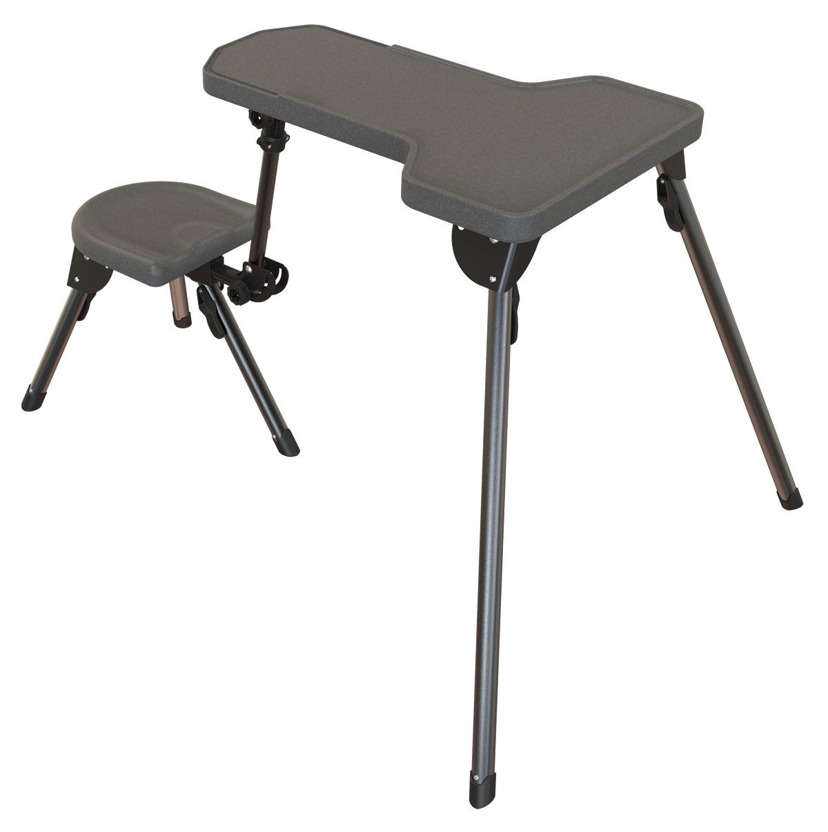 Caldwell Stable Table Lite Portable Shooting Bench 23" W x 34" L x 32" H Black