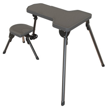 Caldwell Stable Table Lite Portable Shooting Bench 23" W x 34" L x 32" H Black