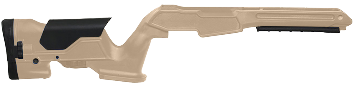 Archangel AAP1022DT Precision Stock Desert Tan Synthetic for Ruger 10/22 - Adjustable Cheek Riser & LOP