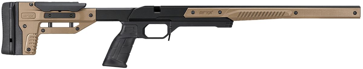 MDT Sporting Goods Oryx Sportsman Chassis FDE - Ruger American Short Action RH 32.25"