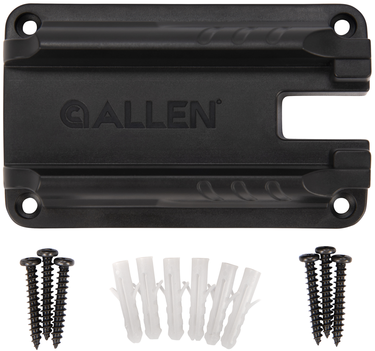 Allen 5648 Gun Ready Rail Handgun Magnet Black Metal Holds 1 Handgun