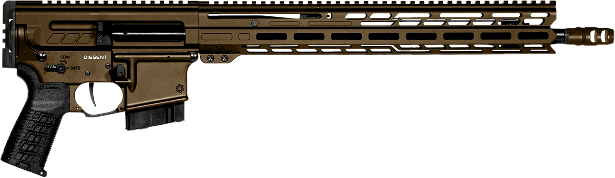 CMMG Dissent MK4 22 ARC 16.1" 10+1 Semi-Auto Rifle - Midnight Bronze
