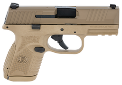 FN 509 Compact 9mm Luger 3.7" 10+1 DAO Pistol - Flat Dark Earth - No Manual Safety