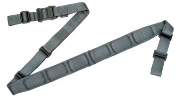 Magpul Industries MS1 Padded Two-Point Sling Gray Nylon 48"-60" Adjustable