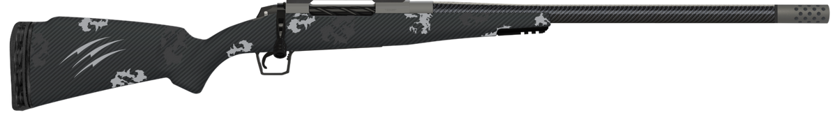 Fierce Firearms Carbon Rogue 300 PRC 24" 3+1 Bolt-Action Rifle - Glacier Cerakote / Phantom Camo