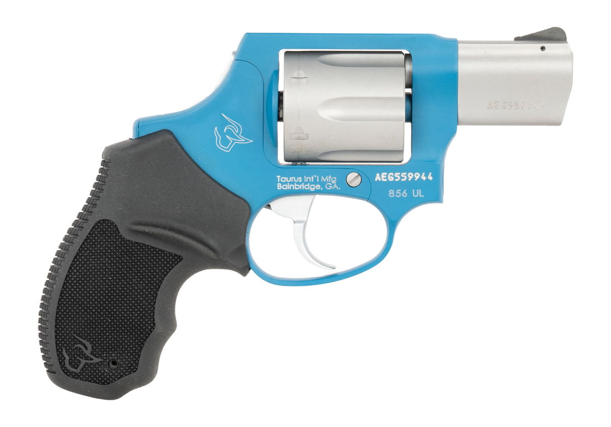 Taurus 856 Ultra-Lite 38 Special +P 2" 6-Shot DA/SA Revolver - Sky Blue Cerakote
