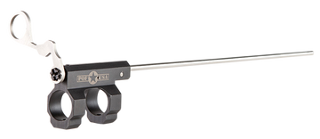 Patriot Ordnance Factory 223 Dictator Adjustable Gas Block .223/5.56 Mid-Length 9-Position AR-15 - Black/Silver